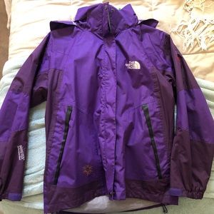 The North Face rain jacket